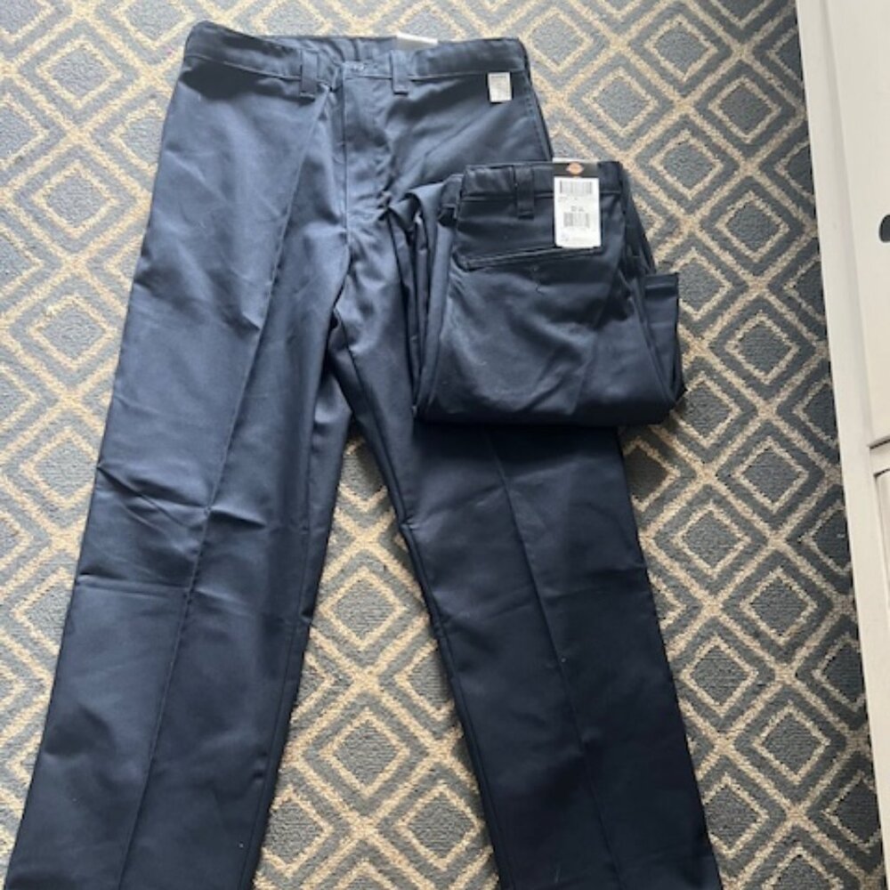 (2 Pair) BRAND NEW DICKIES WORK PANTS 32UL